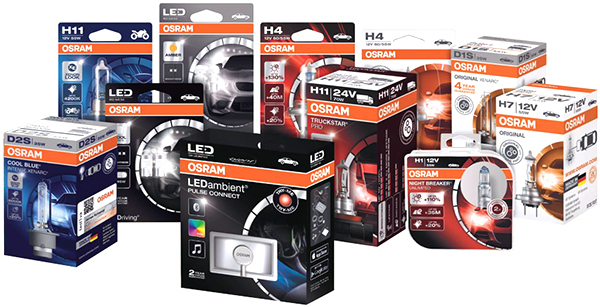 автомобильные лампы осрам