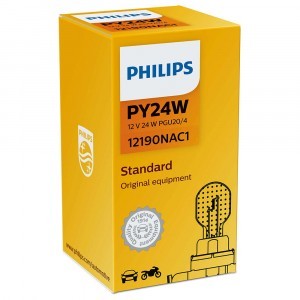 Лампа накаливания Philips PY24W Standard Vision - 12190NAC1