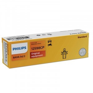 Галогеновые лампы Philips BAX Standard Vision B8.5d/2 black - 12598CP#10 (сервис. упак.)
