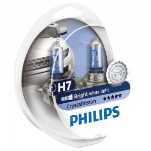 Галогеновые лампы Philips H7 CrystalVision - 12972CVSM (пласт. бокс)