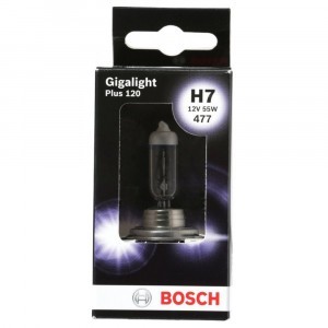 Галогеновые лампы Bosch H7 Gigalight Plus 120 - 1 987 301 170 (диз. упак. x1)