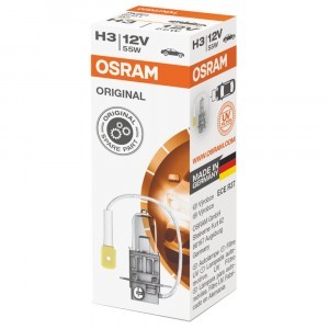 Галогеновые лампы Osram H3 Original Line - 64151 (карт. упак.)