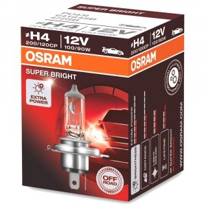 Галогеновые лампы Osram H4 Super Bright - 64194SB
