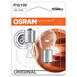 Галогеновые лампы Osram P21W Original Line - 7506-02B (блистер)