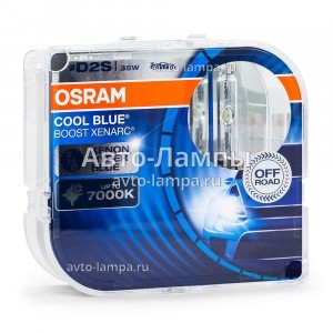Штатные ксеноновые лампы Osram D2S Xenarc Cool Blue Boost - 66240CBB-HCB