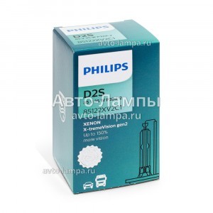 Philips D2S Xenon X-TremeVision gen2 - 85122XV2C1 (карт. короб.)