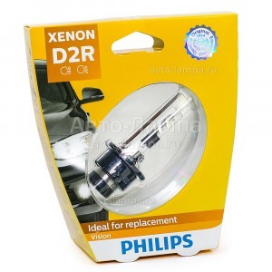 Штатные ксеноновые лампы Philips D2R Xenon Vision - 85126VIS1 (блистер)