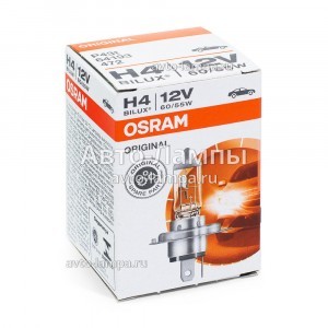 Галогеновая лампа Osram H4 Original Line - 64193 (карт. упак.)