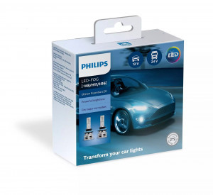 Светодиоды Philips H8/H11/H16 Ultinon Essential LED FOG - 11366UE2X2