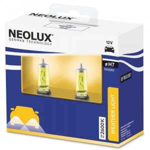 Комплект галогеновых ламп Neolux H7 Weather Light - N499W-2SCB