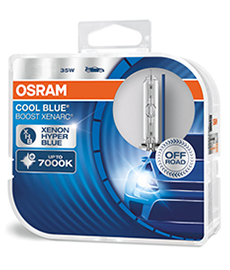 Штатные ксеноновые лампы Osram Xenarc Cool Blue Boost